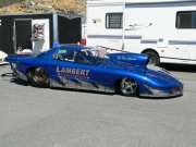 BLUE FIREBIRD Drag Car
